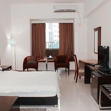 De Sheng Hotel Apartment-Guangzhou Shipai Eksteriør billede